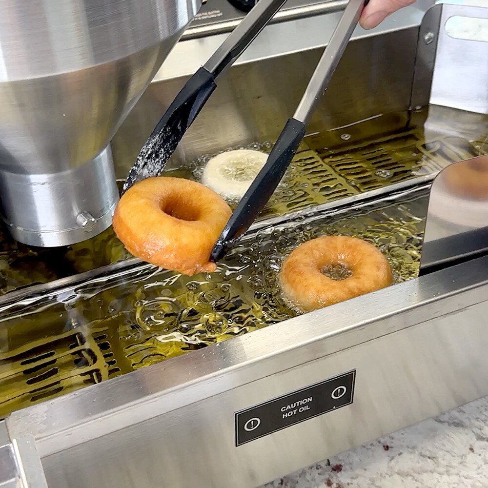 Sephra Duo Lane 240 Commercial Donut Machine with Free Case of Donut Mix